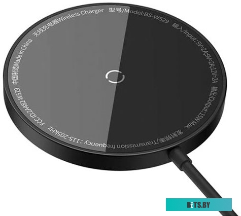 Беспроводное зарядное Baseus Simple Mini3 Magnetic Wireless Charger 15W CCJJ040001 (черный)