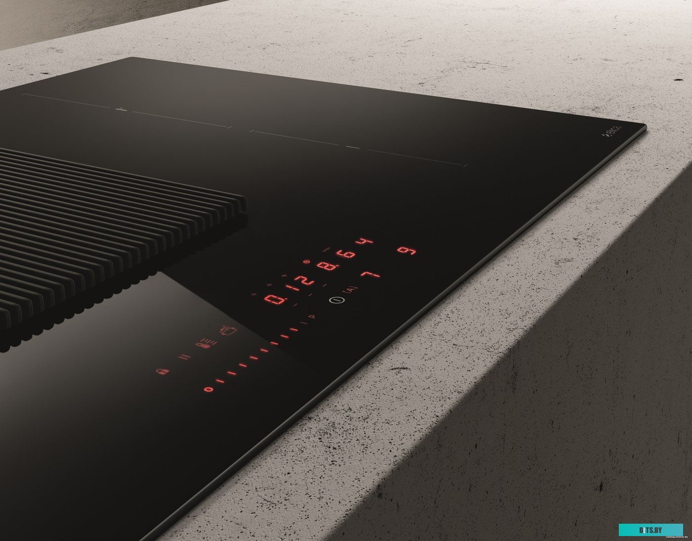 NIKOLATESLA BL/A/83-PRF0120977A Встраиваемые индукционные панели ELICA/ Индукционная,  .NIKOLATESLA.Панель+вытяжка, стеклокерамика, индукционная, 83см