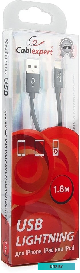 Кабель Cablexpert CC-S-APUSB01Bk-0.5M CC-S-APUSB01Bk-0.5M