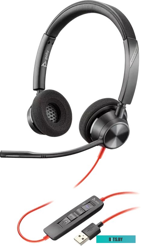 Наушники Plantronics Blackwire 3320 USB-A <213934-01>