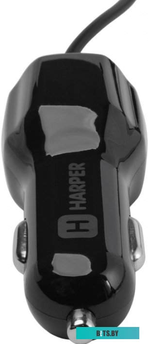 Автомобильное зарядное устройство HARPER CCH-6220 BLACK 2xUSB 2.4A