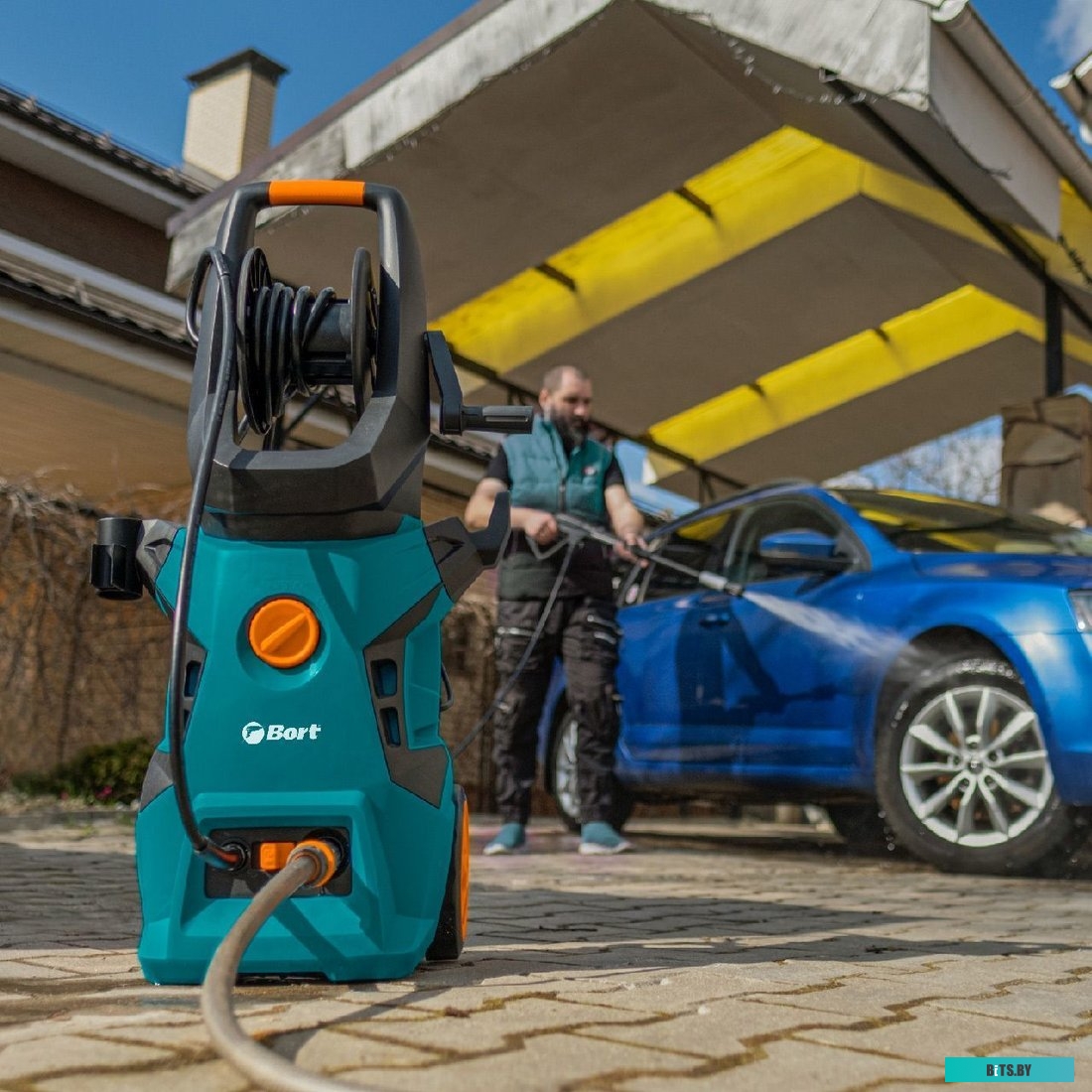 91276018 Мойка высокого давления Bort BHR-2500R-Pro [91276018]