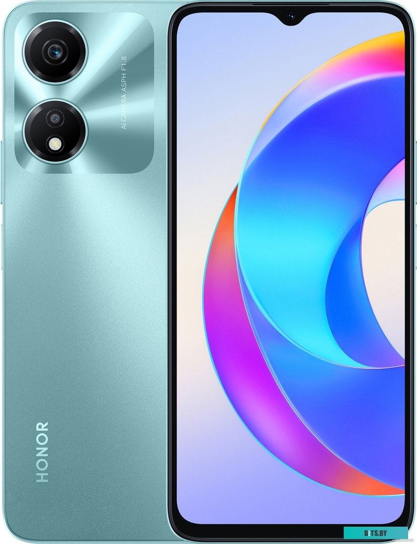 Смартфон HONOR X5 Plus 4GB/64GB международная версия (искрящийся зеленый)