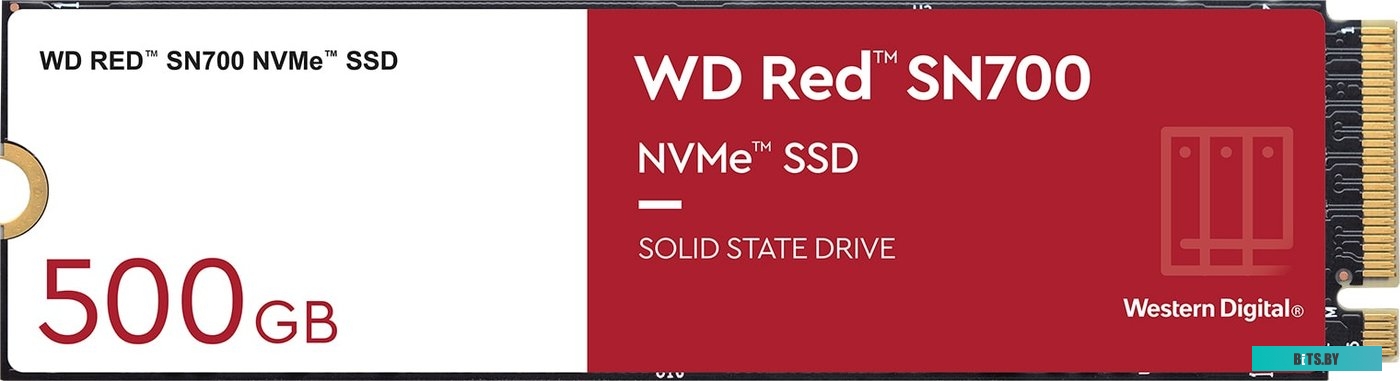 SSD Накопитель WD Red SN700 500GB WDS500G1R0C