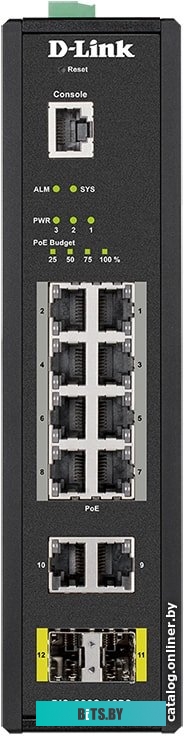 Коммутатор D-Link DIS-200G-12PS/A1A