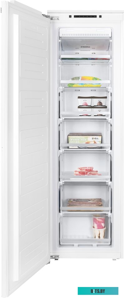 УТ000010973 Холодильник двухкамерный MAUNFELD MFF185NFBG No Frost, бежевый