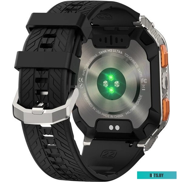 Умные часы Kospet Tank M3 Ultra (серебристый)