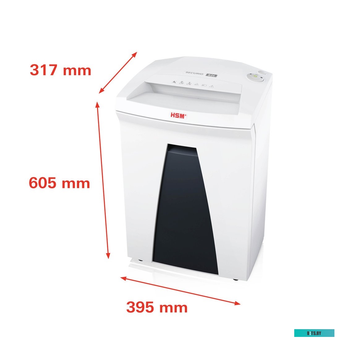 Шредер HSM Securio B24-1.9х15 1782111
