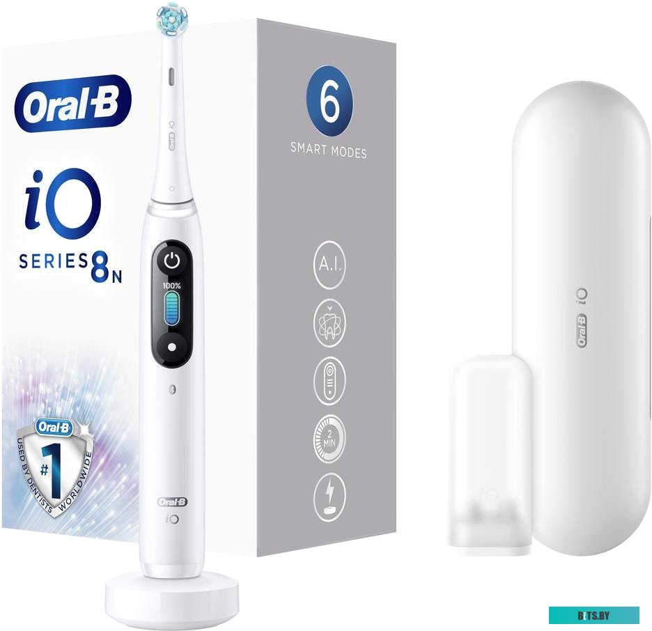 8N SET + EXTRA BRUSHEAD Набор электрических зубных щеток Oral-B iO Series 8N Set + extra brushead черный
