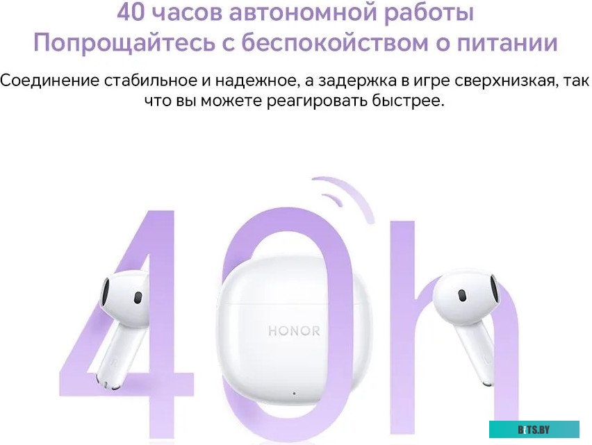 Honor Earbuds X6 (белый, китайская версия)