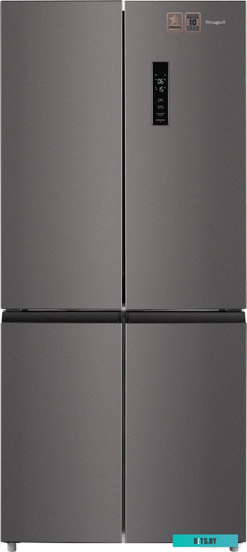 WCD590NoFrostInverterPremiumBioFreshDarkInox Weissgauff WCD 590 Nofrost Inverter Premium Biofresh Dark Inox