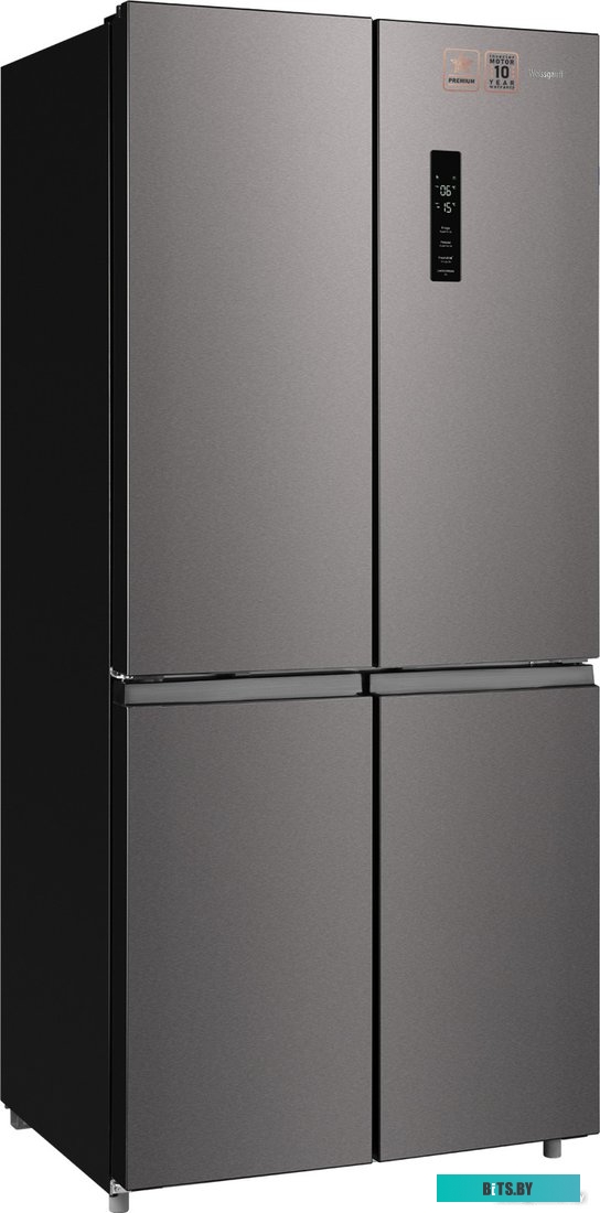 WCD590NoFrostInverterPremiumBioFreshDarkInox Weissgauff WCD 590 Nofrost Inverter Premium Biofresh Dark Inox