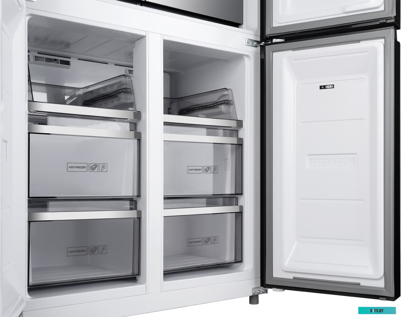 WCD590NoFrostInverterPremiumBioFreshDarkInox Weissgauff WCD 590 Nofrost Inverter Premium Biofresh Dark Inox