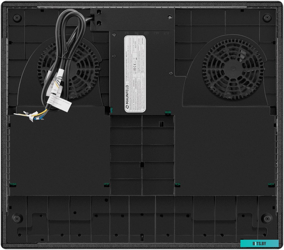 CVI594STBKC Индукционная варочная панель MAUNFELD/ Индукционная варочная панель MAUNFELD, слайдерное управление, бустер, 2х2000 (бустер 2300) Вт, 2х12