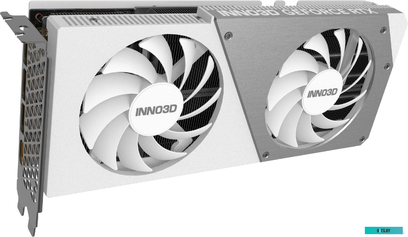 Видеокарта Inno3D GeForce RTX 4070 Twin X2 OC White N40702-126XX-185252W