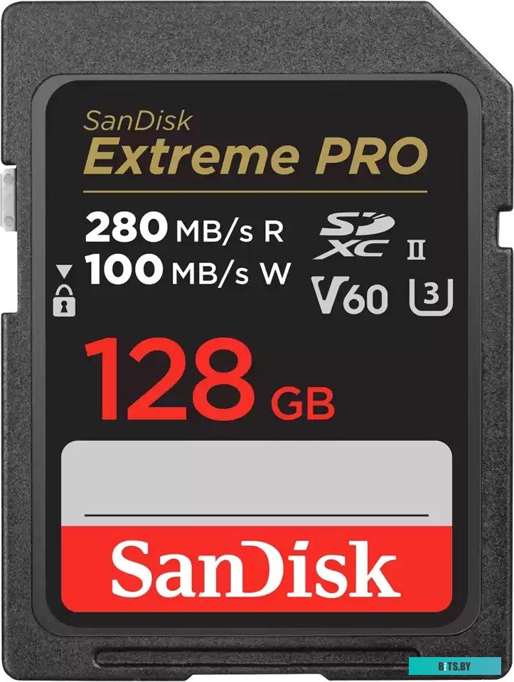 Карта памяти SanDisk Extreme PRO SDXC 128GB SDSDXEP-128G-GN4IN