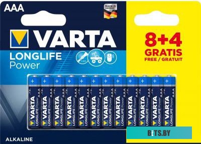 Батарейка Varta Longlife Power High Energy Alkaline LR03 AAA 2шт.