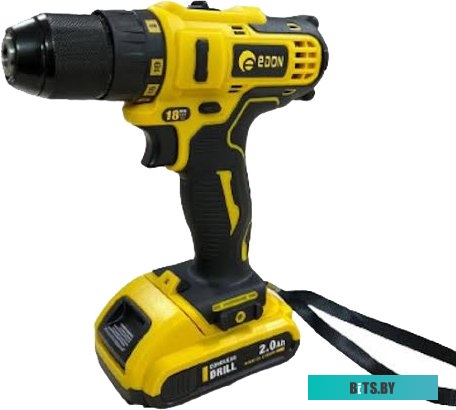 Дрель-шуруповерт Edon AD-12 1002010341 (с 2-мя АКБ, кейс, набор оснастки)