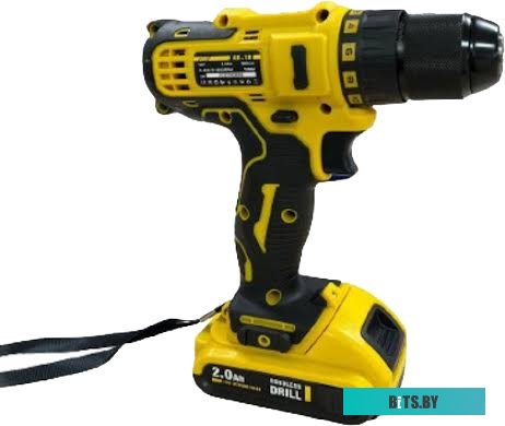 Дрель-шуруповерт Edon AD-12 1002010341 (с 2-мя АКБ, кейс, набор оснастки)