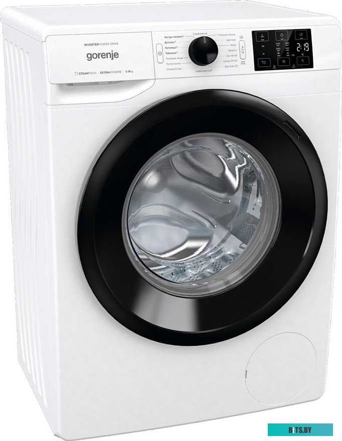 WNEI84SDS Стиральная машина Gorenje WNEI84SDS, с фронтальной загрузкой, с паром, 8кг, 1400об/мин, инверторная