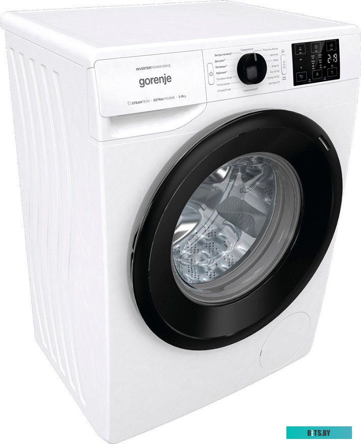 WNEI84SDS Стиральная машина Gorenje WNEI84SDS, с фронтальной загрузкой, с паром, 8кг, 1400об/мин, инверторная