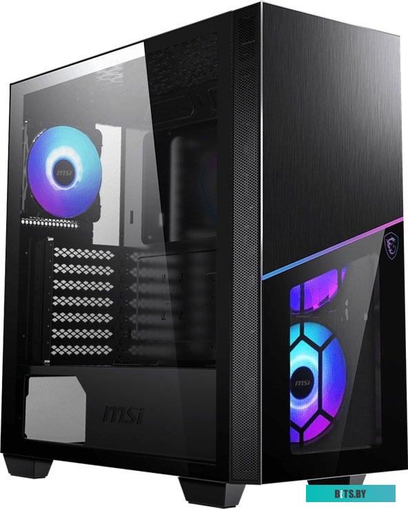 306-7G06R21-W57 Корпус MSI MPG SEKIRA 100R Mid-Tower, E-ATX, 2xUSB 3.0, 1xUSB-C, 4x120mm ARGB Fan, Tempered Glass Window (727505)