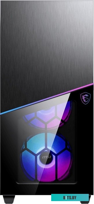 306-7G06R21-W57 Корпус MSI MPG SEKIRA 100R Mid-Tower, E-ATX, 2xUSB 3.0, 1xUSB-C, 4x120mm ARGB Fan, Tempered Glass Window (727505)