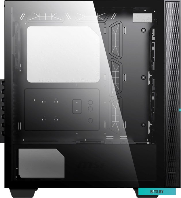 306-7G06R21-W57 Корпус MSI MPG SEKIRA 100R Mid-Tower, E-ATX, 2xUSB 3.0, 1xUSB-C, 4x120mm ARGB Fan, Tempered Glass Window (727505)