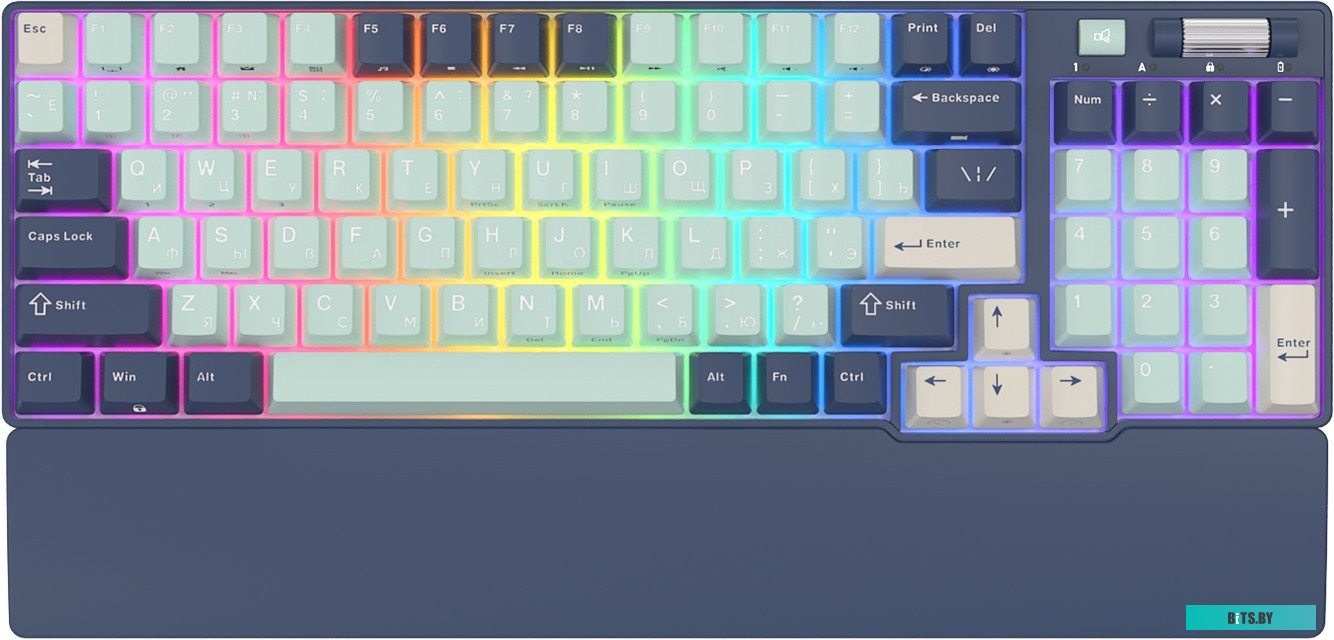 Клавиатура Royal Kludge RK96 RGB (синий, RK Red)