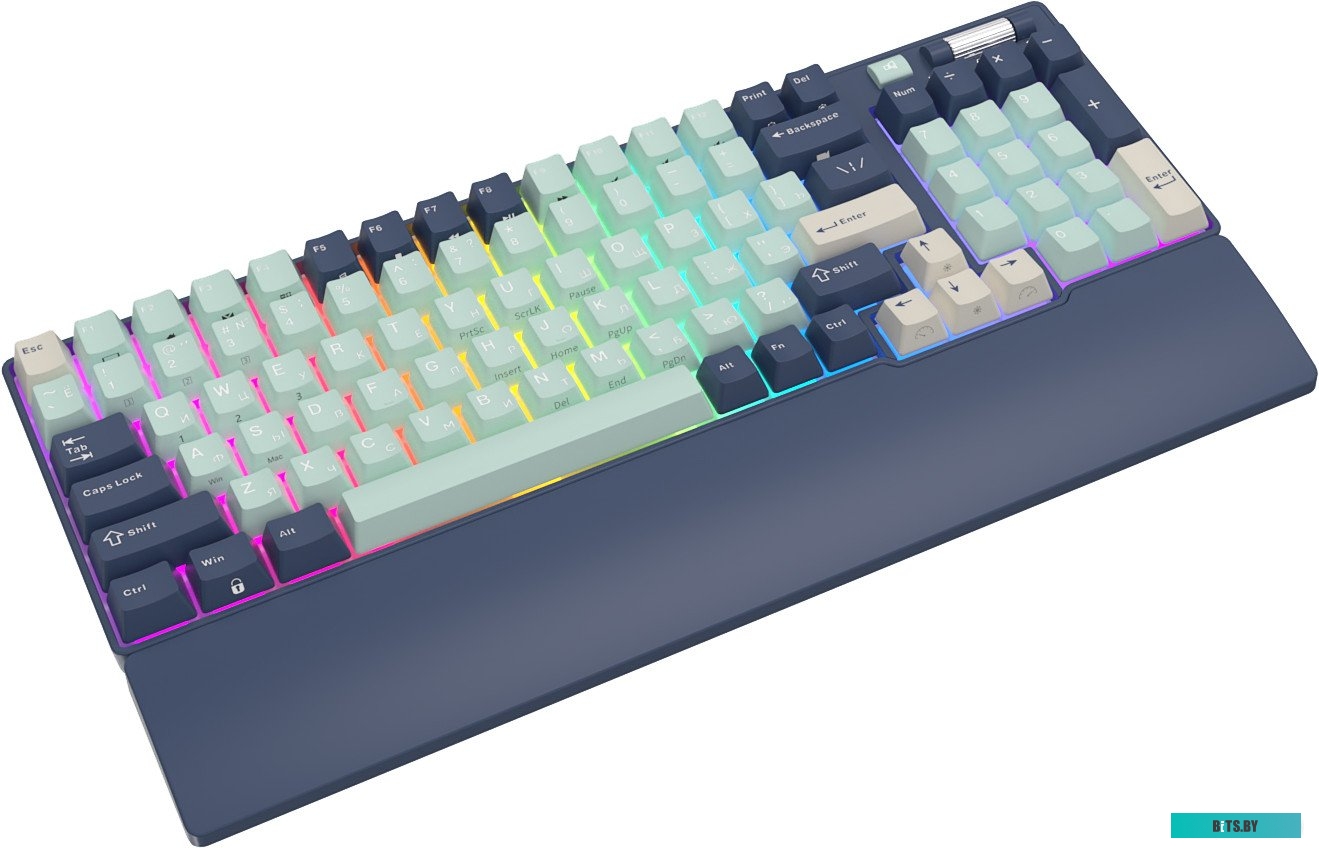 Клавиатура Royal Kludge RK96 RGB (синий, RK Red)