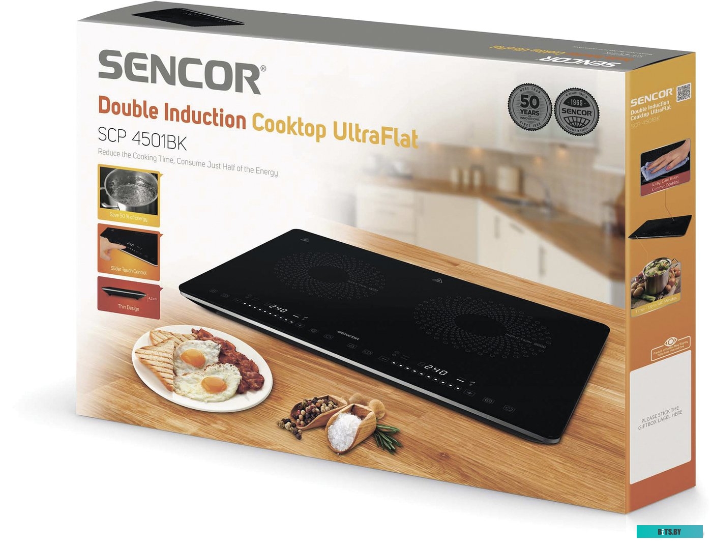 SCP 4501BK Настольная плита Sencor SCP 4501 BK