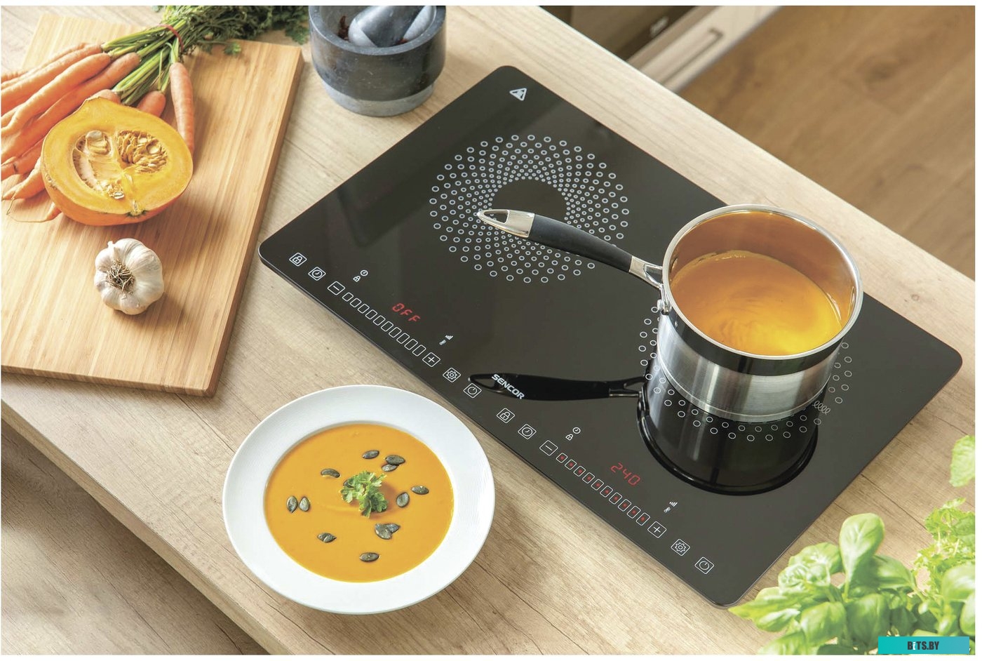 SCP 4501BK Настольная плита Sencor SCP 4501 BK