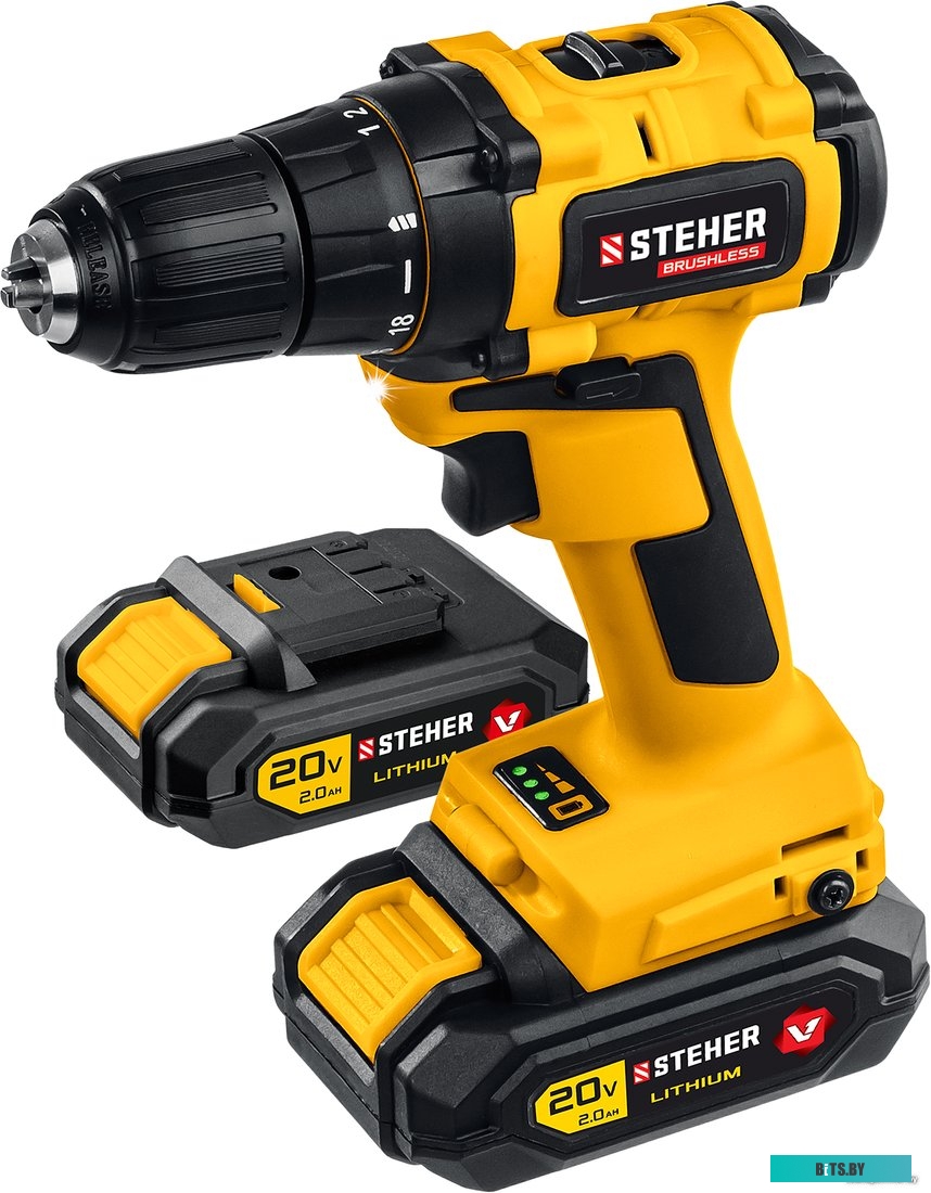 Steher CDB-200-2 (с 2-мя АКБ, кейс)