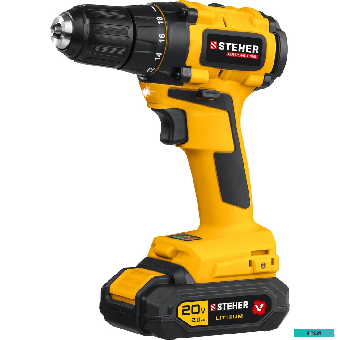 Steher CDB-200-2 (с 2-мя АКБ, кейс)