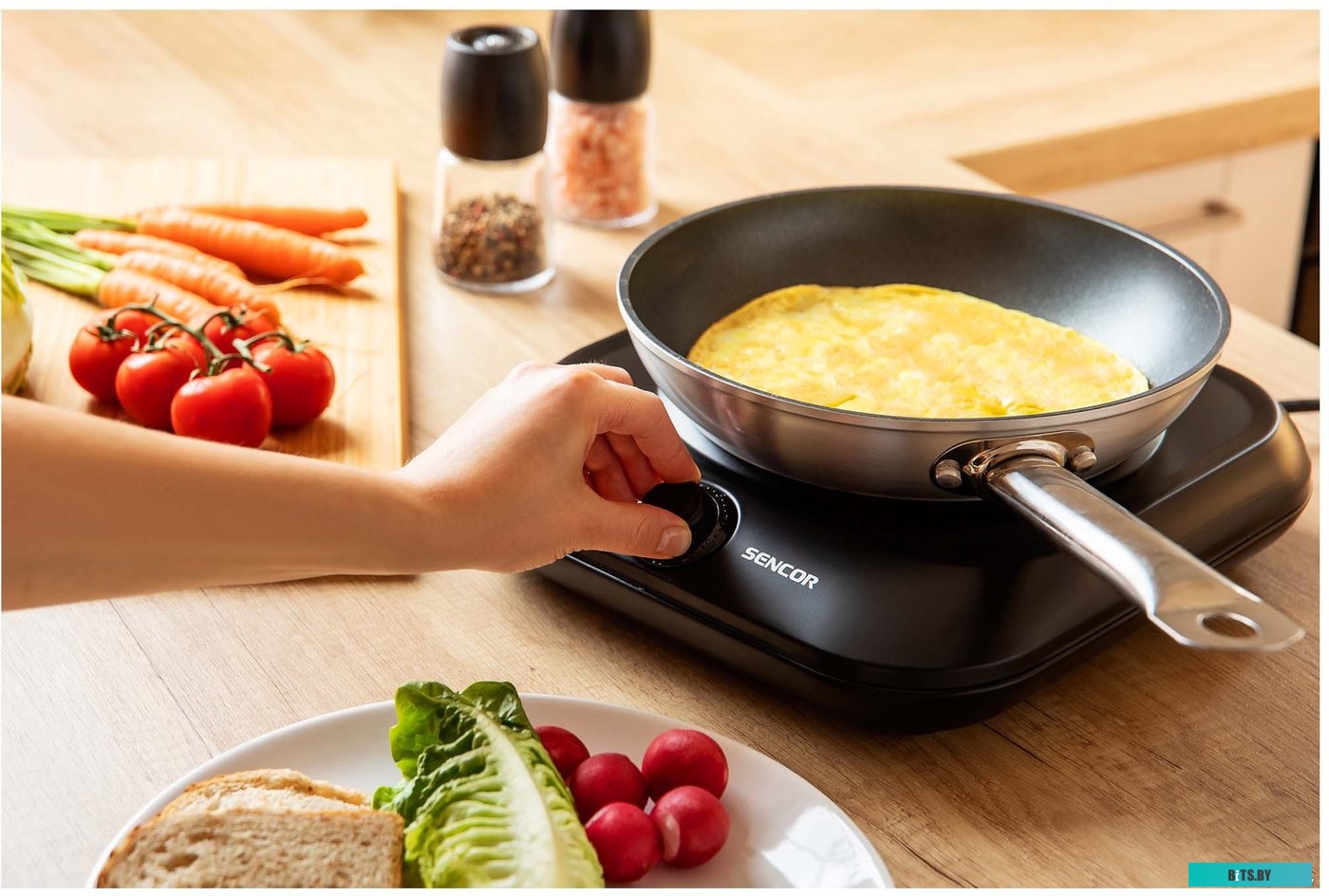 SCP 1763BK Настольная плита Sencor SCP 1763BK