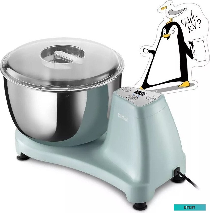 КТ-3439 Миксер планетарный KitFort КТ-3439, белый/розовый