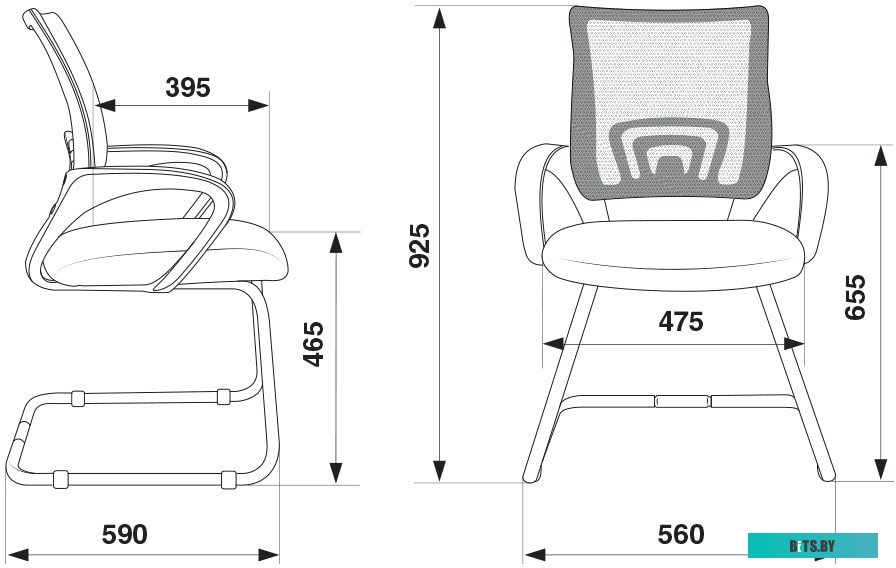 Офисное кресло (Стул) Бюрократ CH-695N-AV (оранжевый/черный) <CH-695N-AV/OR/TW-11>