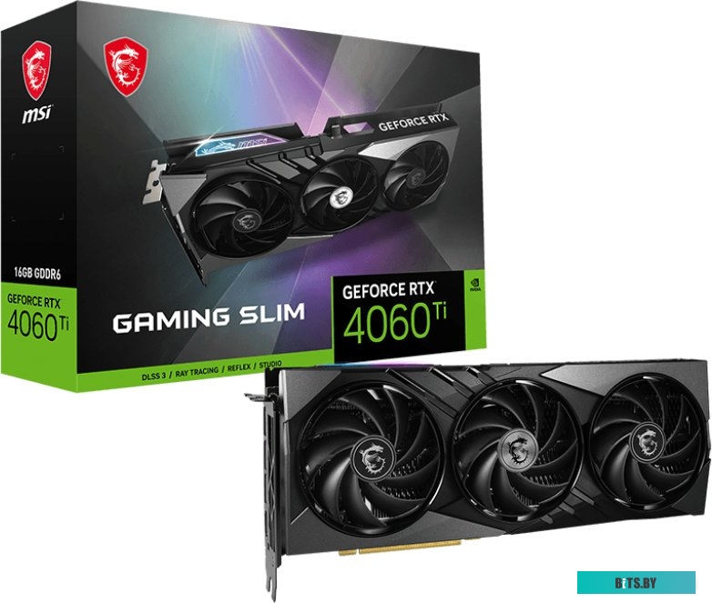 Видеокарта MSI GeForce RTX 4060 Ti Gaming Slim 16G V517-002R