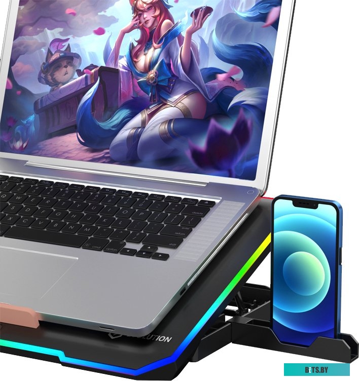 Подставка для ноутбука EVOLUTION LCS-03 RGB