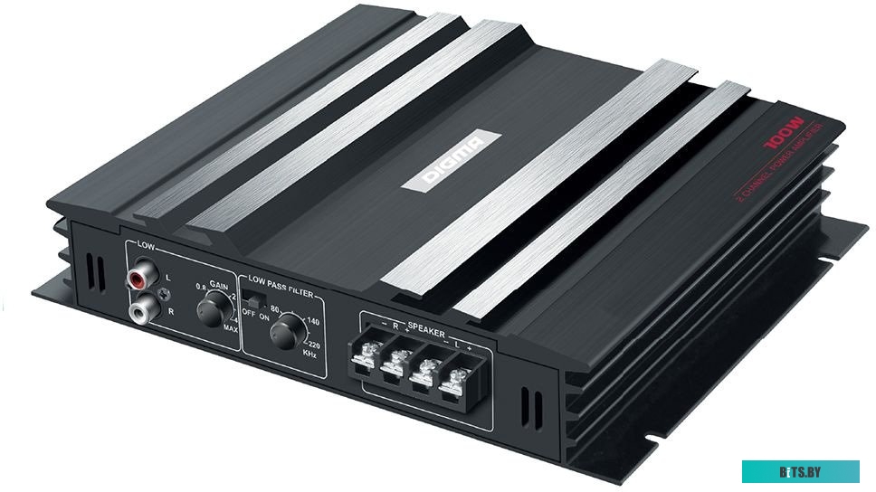 DCP-200 Усилитель автомобильный Digma DCP-200 двухканальный