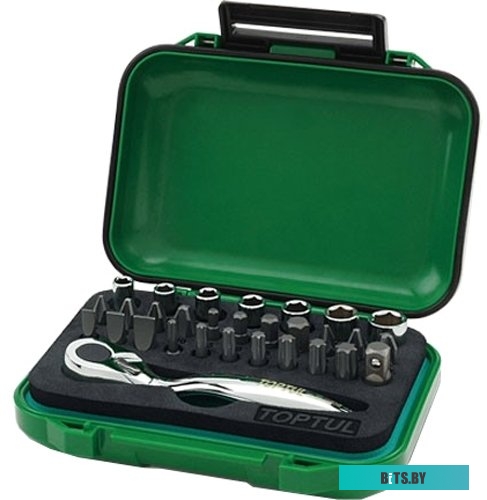 Набор торцевых головок и бит Toptul GABW3001 (30 предметов)