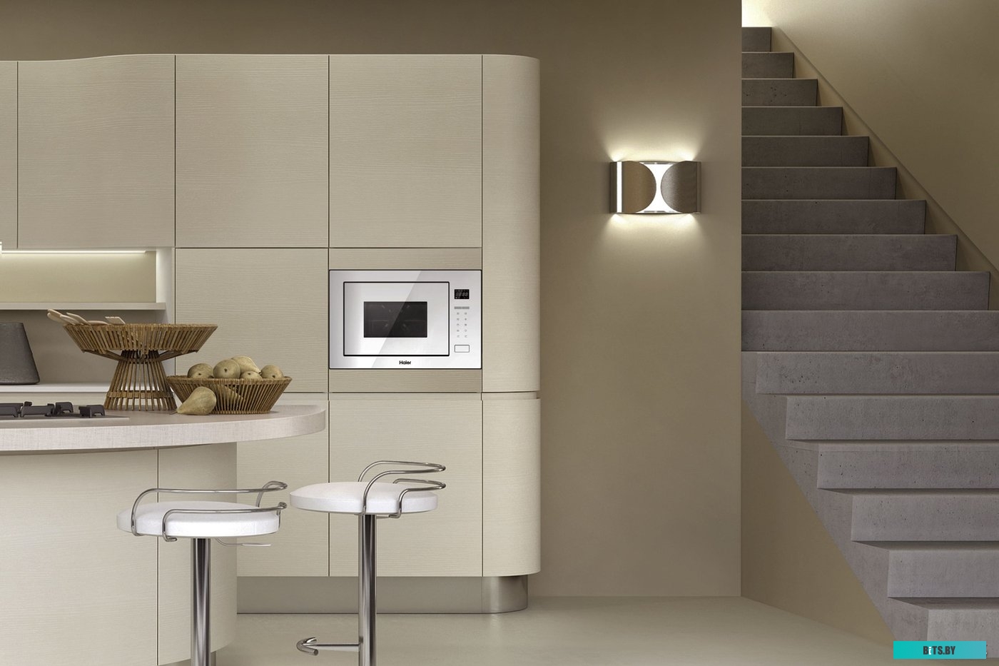 Микроволновая печь Haier HMX-BTG259W