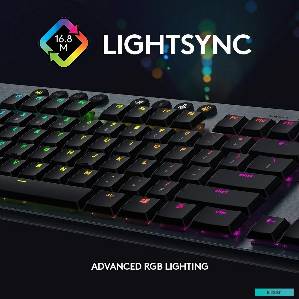 Клавиатура Logitech G915 Lightspeed GL Tactile <920-008909>