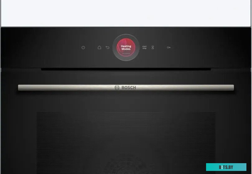 HBG7341B1 Встраиваемый духовой шкаф с 14 режимами нагрева,контроль температуры от 30 °C до 300 °C,объем 71 л,Eco Clean Direct,TFT сенсорный дисплей,дв