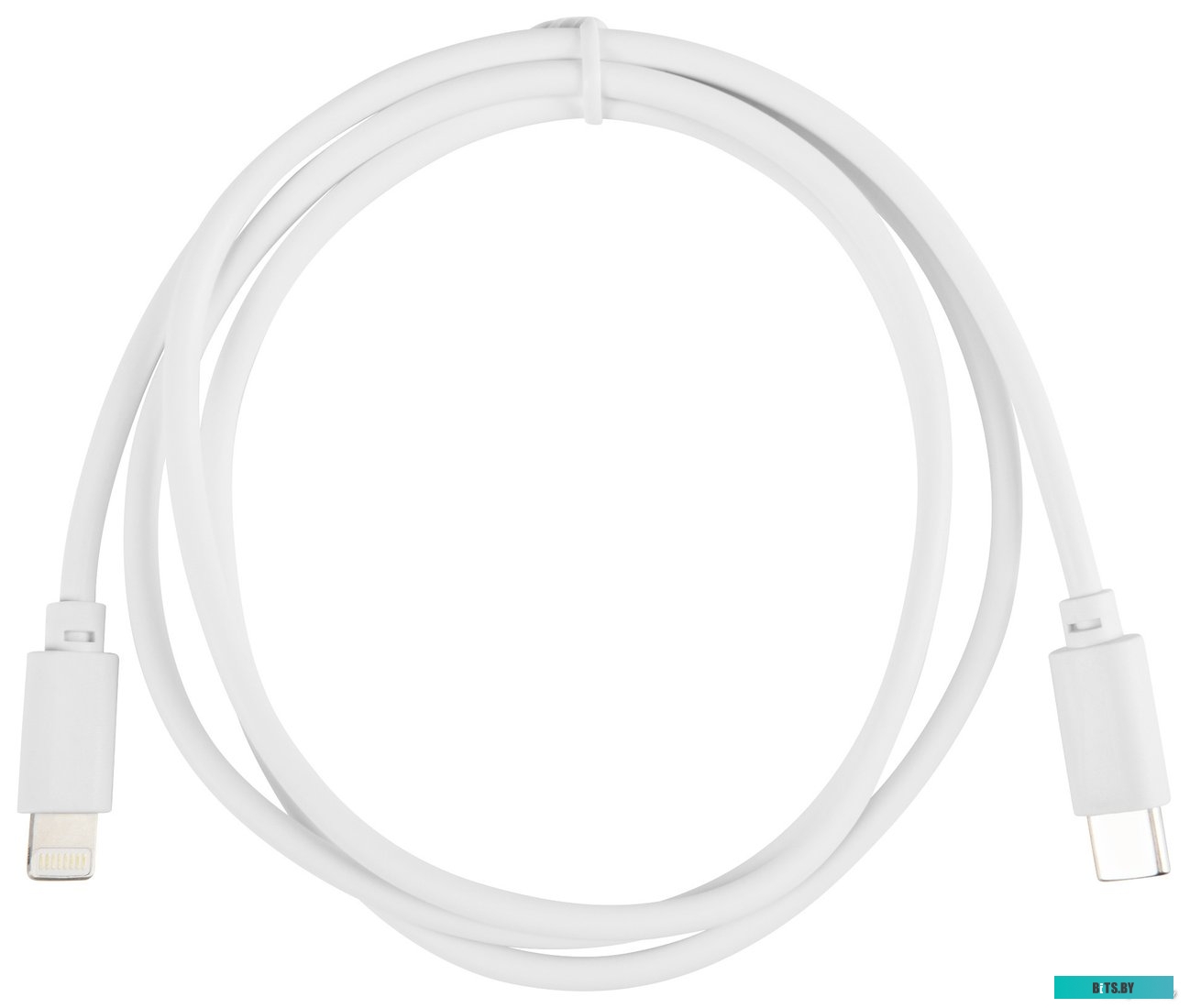 Кабель Buro USB Type-C Lightning PD18W (1 м, белый) <1503805>