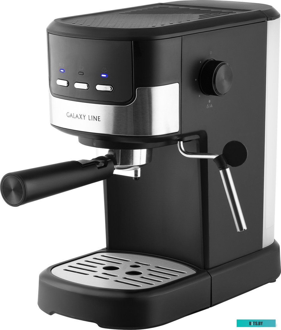 ГЛ0757Л Кофеварка рожковая Galaxy Line GL 0757 1350Вт серебристый