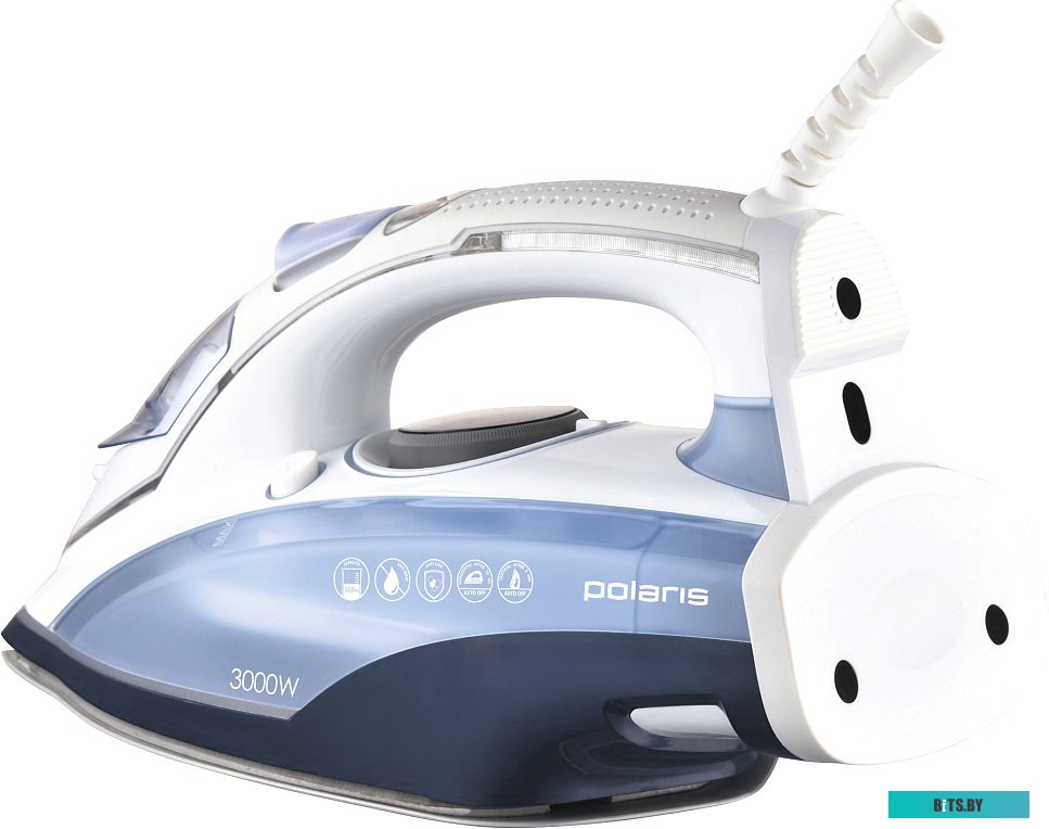 Утюг Polaris PIR 3074 SG AA 3000Вт белый/голубой