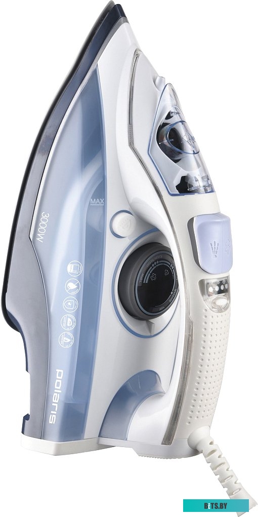 Утюг Polaris PIR 3074 SG AA 3000Вт белый/голубой