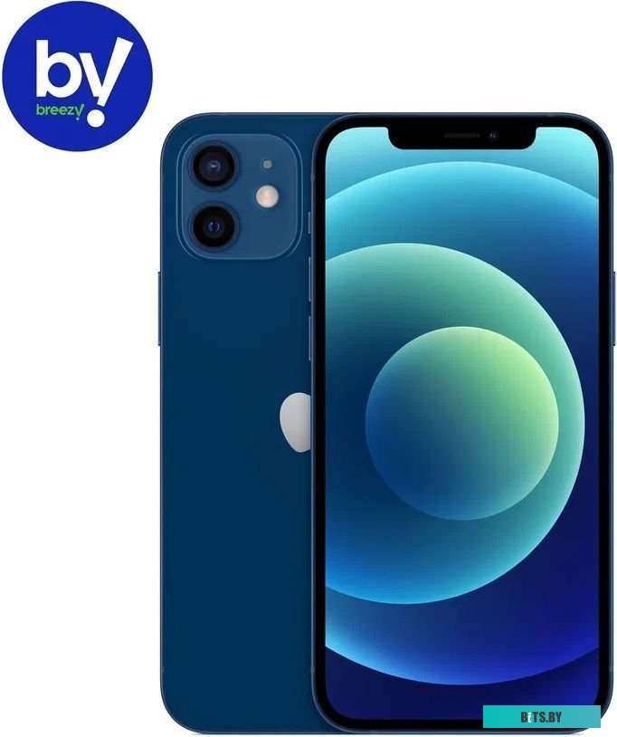 Apple iPhone 12 128GB Воcстановленный by Breezy, грейд A (синий)