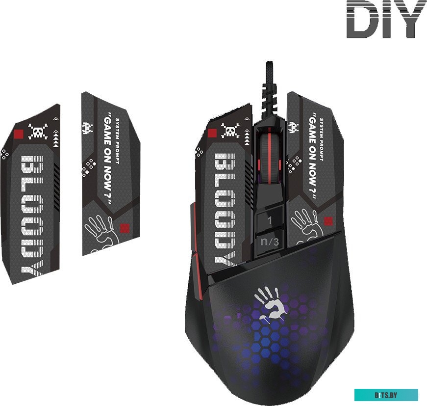 Компьютерная мышь A4Tech Bloody W60 Mini Max